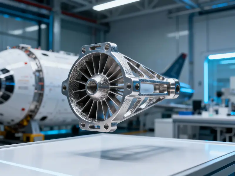 3D-printed lightweight aerospace components