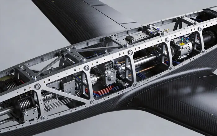Manufacturing of aircraft structural parts and load-bearing parts: frames, floors, reinforcements, brackets and connectors