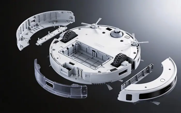 Consumer product mechanical appearance parts