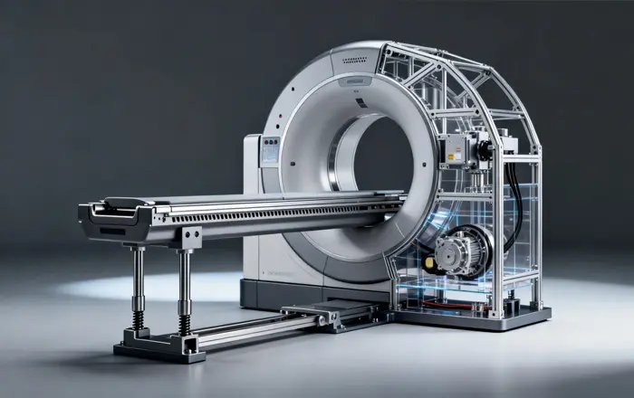 Medical equipment structure and functional parts