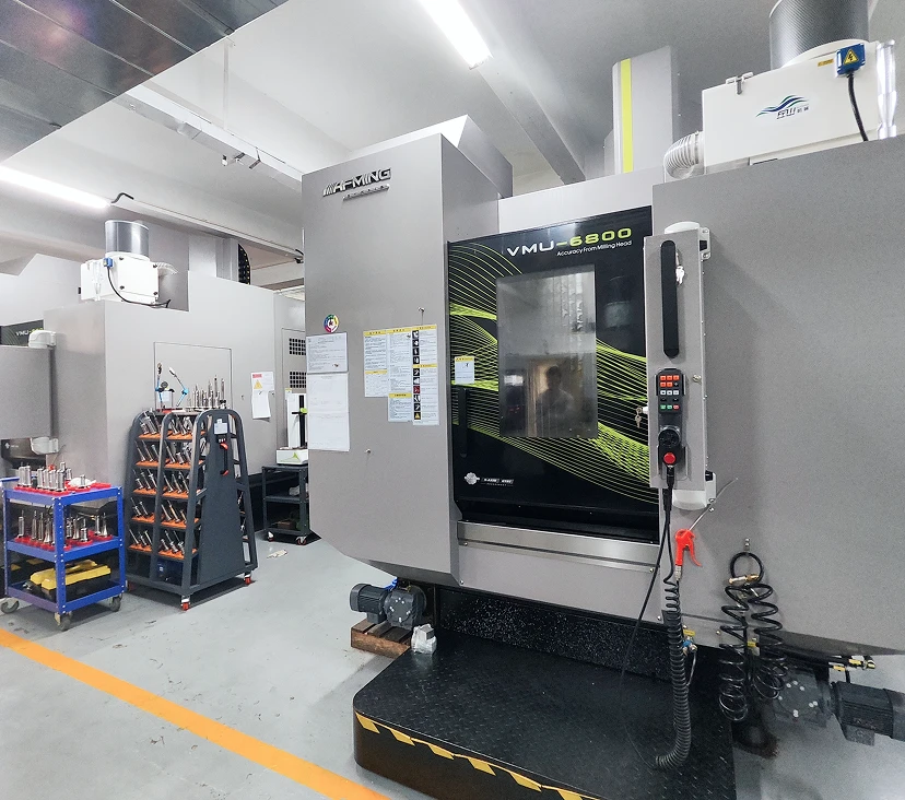 Five-axis CNC machining center