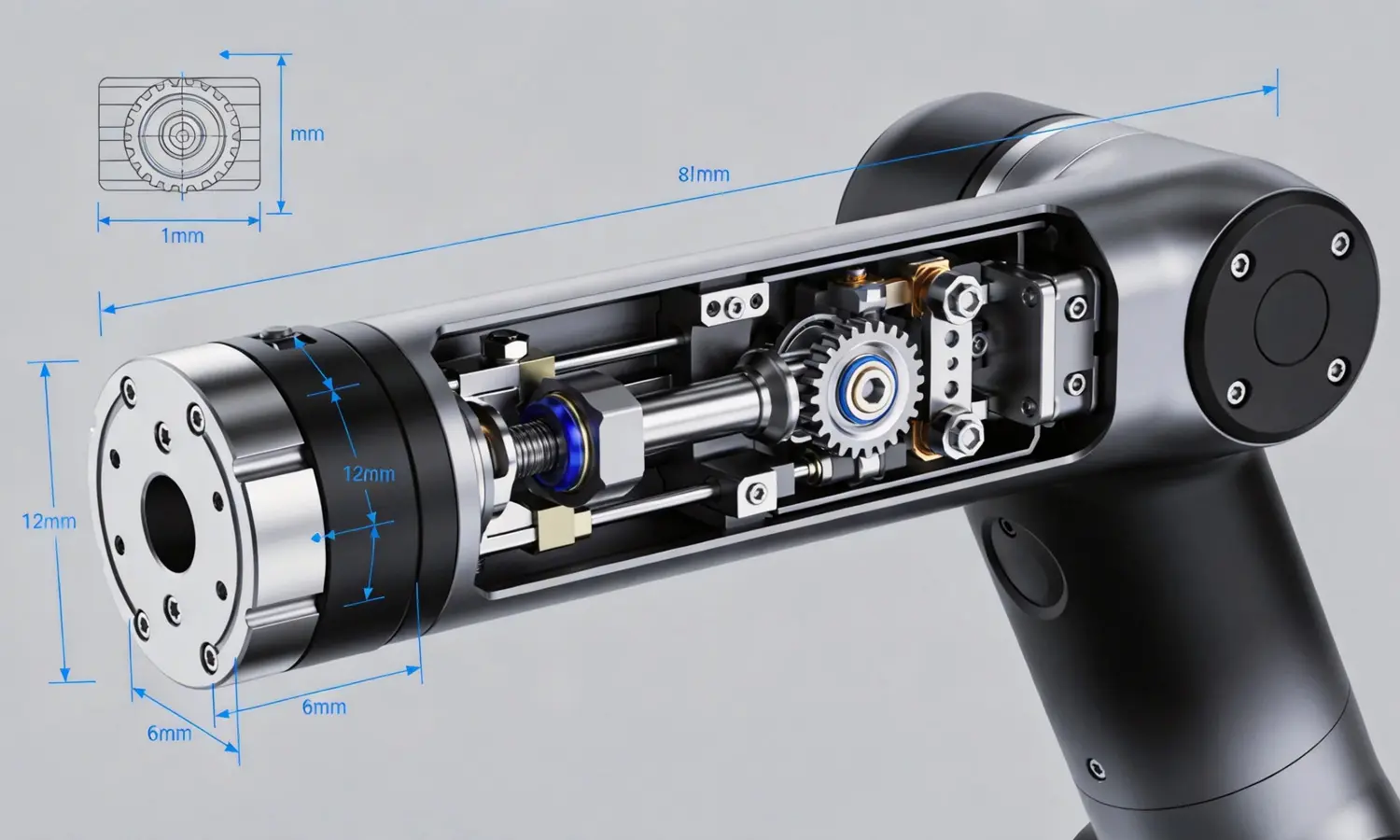 We focus on solving the problems of assembly accuracy, motion error, lightweight strength, design iteration cost and low-volume pilot production introduction for robot customers.