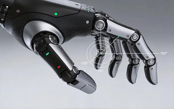 Robot motion control system components: joints, reducer housings, actuators and transmission components