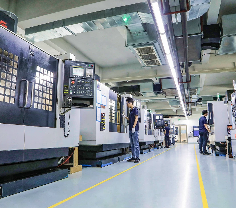 XPartsLab CNC 铣削加工车间，复杂结构金属零部件加工